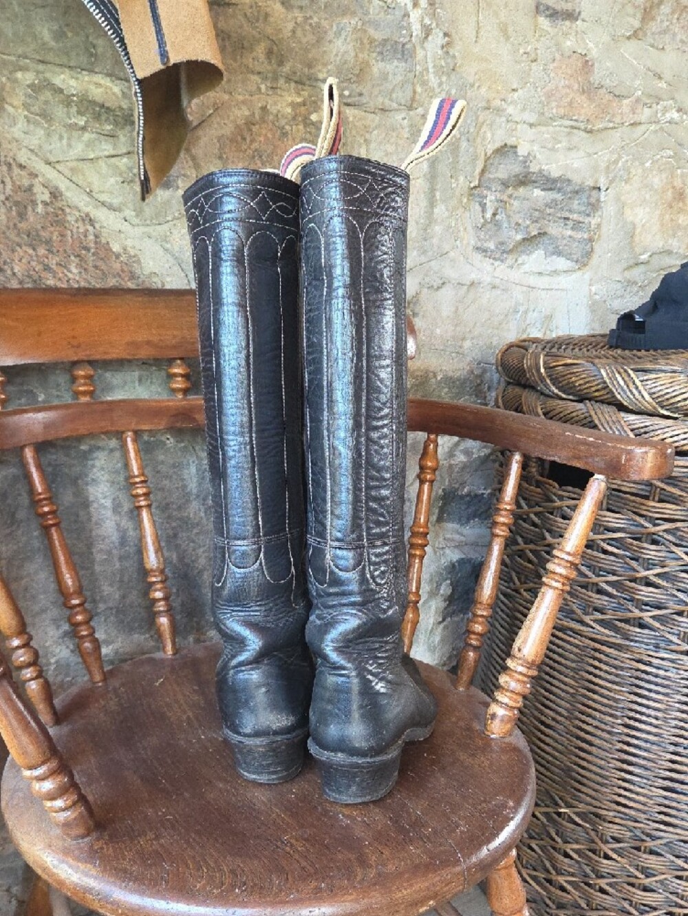 J.R. Reyes Cathedral Stitch Riding Boots - Picture 3 of 10